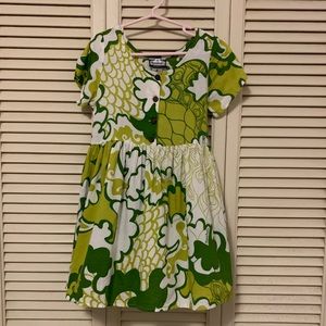 Manuhealii Kapua Babydoll Girls Dress, S